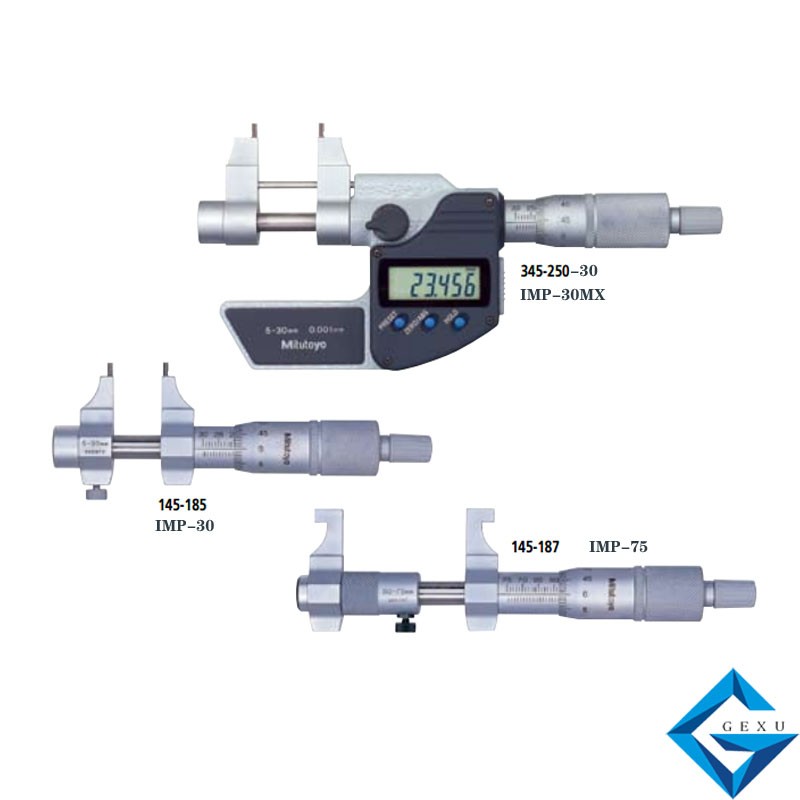 內徑千分尺數顯型345-250-30，IMP-30MX測量3-30mm